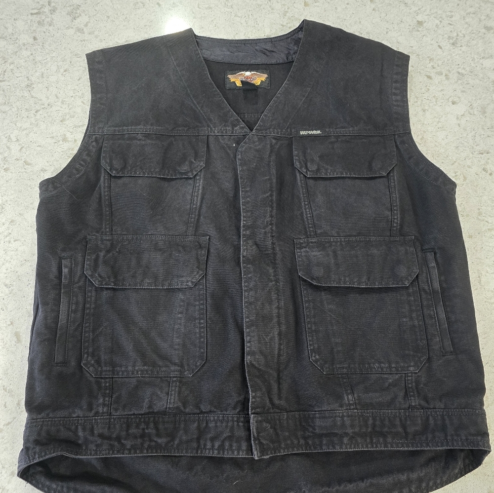 Mens Harley Davidson Vest
